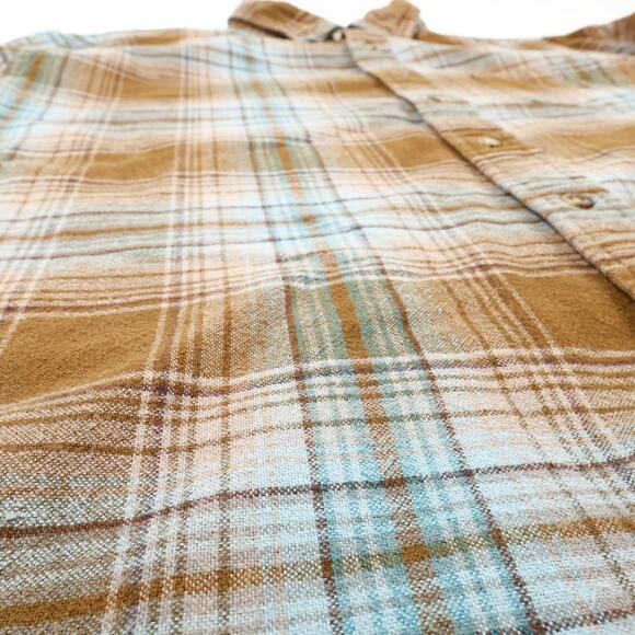 Pendleton Mens XL Mason Button Down Long Sleeve Flannel Shirt 100% Cotton - Picture 7 of 10